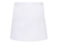 Zástěra do pasu 90x75cm/100% bavlna bílá